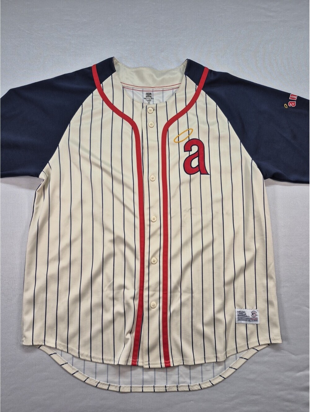 Vintage CA Angels MLB Jersey Cooperstown Collection Dynasty Series Men's XL